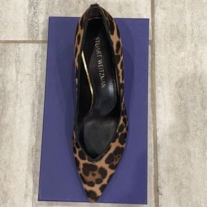 Stuart Weitzman Pipe Everyday block heel pumps